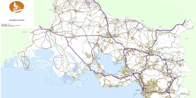 Mapa ng Marseille bike 