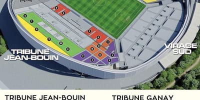 Mapa ng Marseille football stadium 