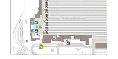 Mapa ng Marseille st charles istasyon ng tren